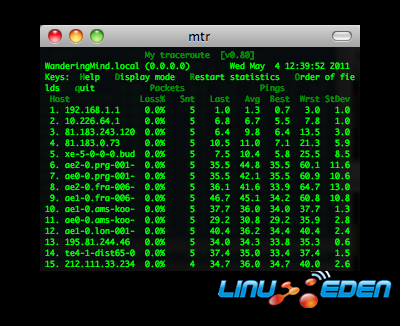Mtr screenshot