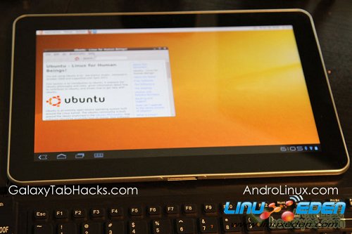 平板也玩虚拟机 看GalaxyTab装Ubuntu_Linux伊