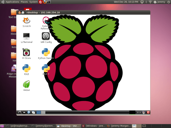 使用 Raspberry Pi 远程桌面