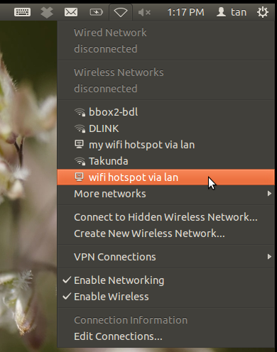 ����Ubuntu�ıʼǱ�����ΪWiFi�ȵ�