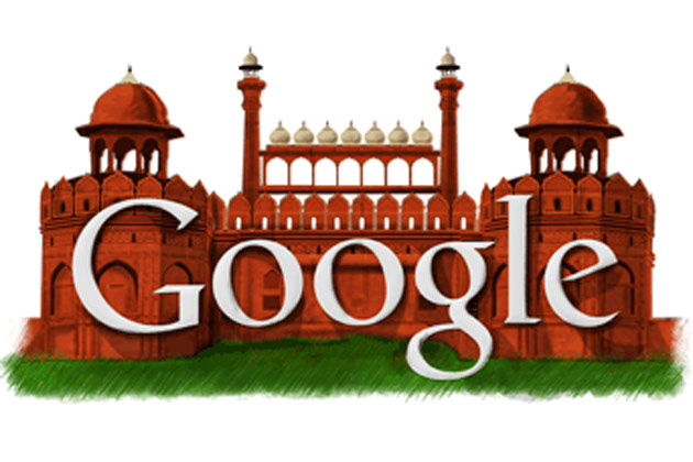 Google doodles India's 65th Independence Day