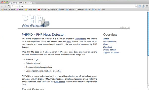 Best PHP Debugging tool - phpmd