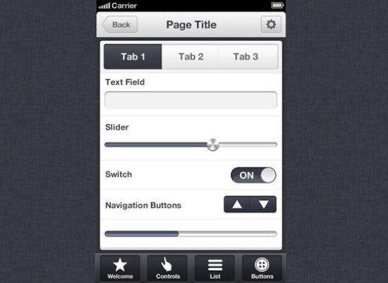 iPhone Apps PSD Resources-1