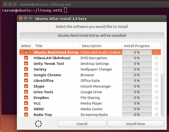 Ubuntu After Install 2.4 Beta02