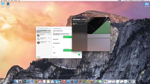 OS X 10.10 Yosemite iOSϵ