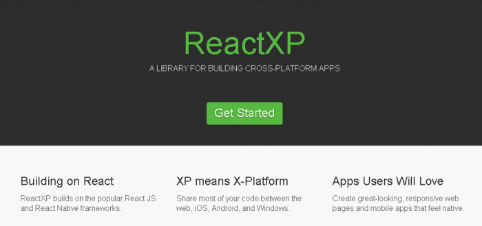 微软发布 ReactXP，方便开发者使用React构建跨平台应用
