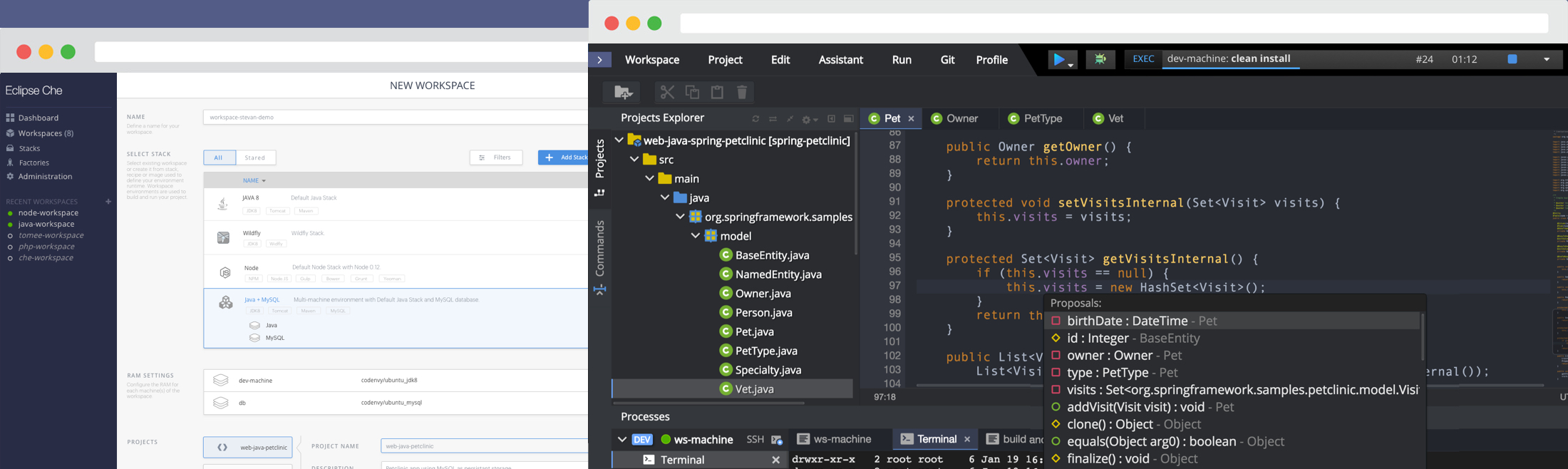 Eclipse Che 5.6.0 发布，在线集成开发环境
