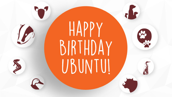 生日快乐！今天 Ubuntu 13 岁啦！