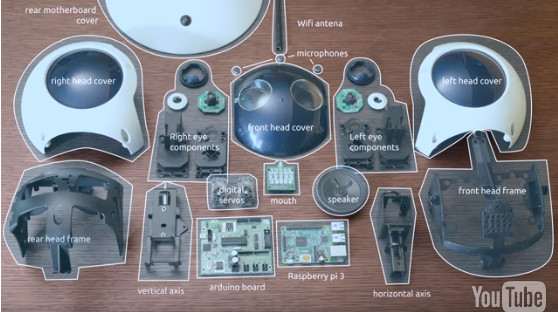 运行在树莓派和 Arduino 上的开源社交机器人套件