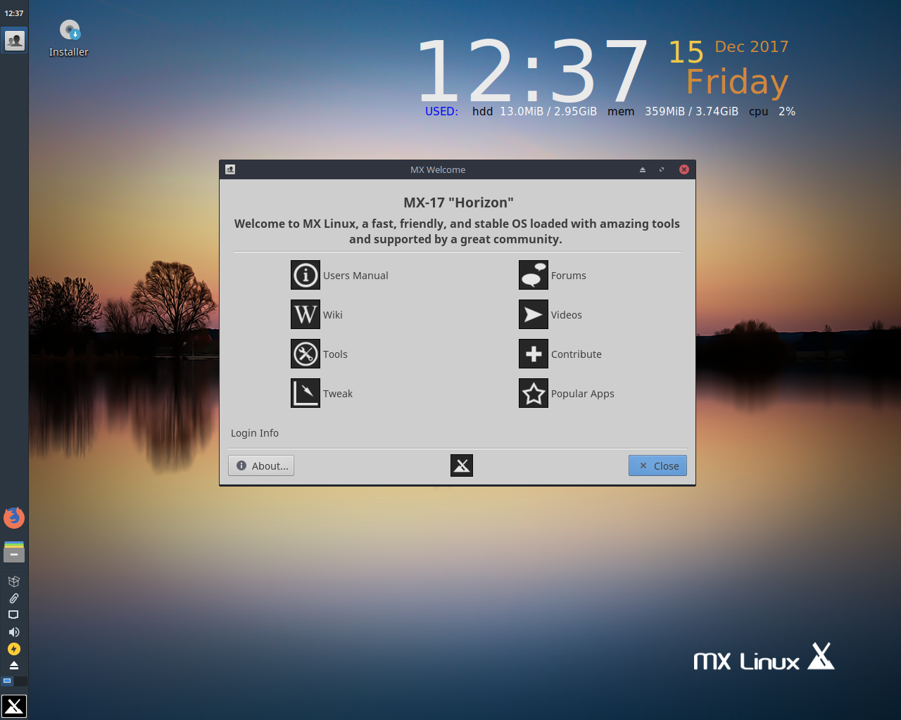基于 Debian 的 MX Linux 17 发布，升级至 4.13 内核