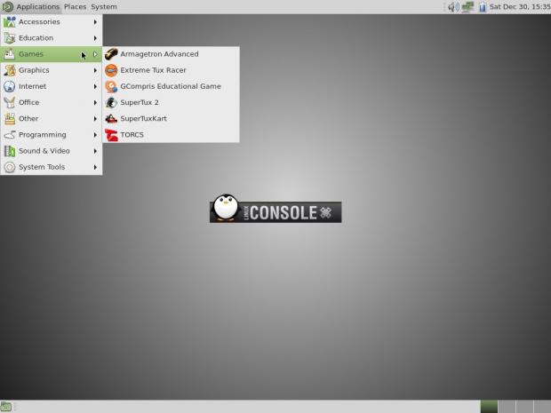 LinuxConsole 2018发布 支持最新内核预装开源游戏