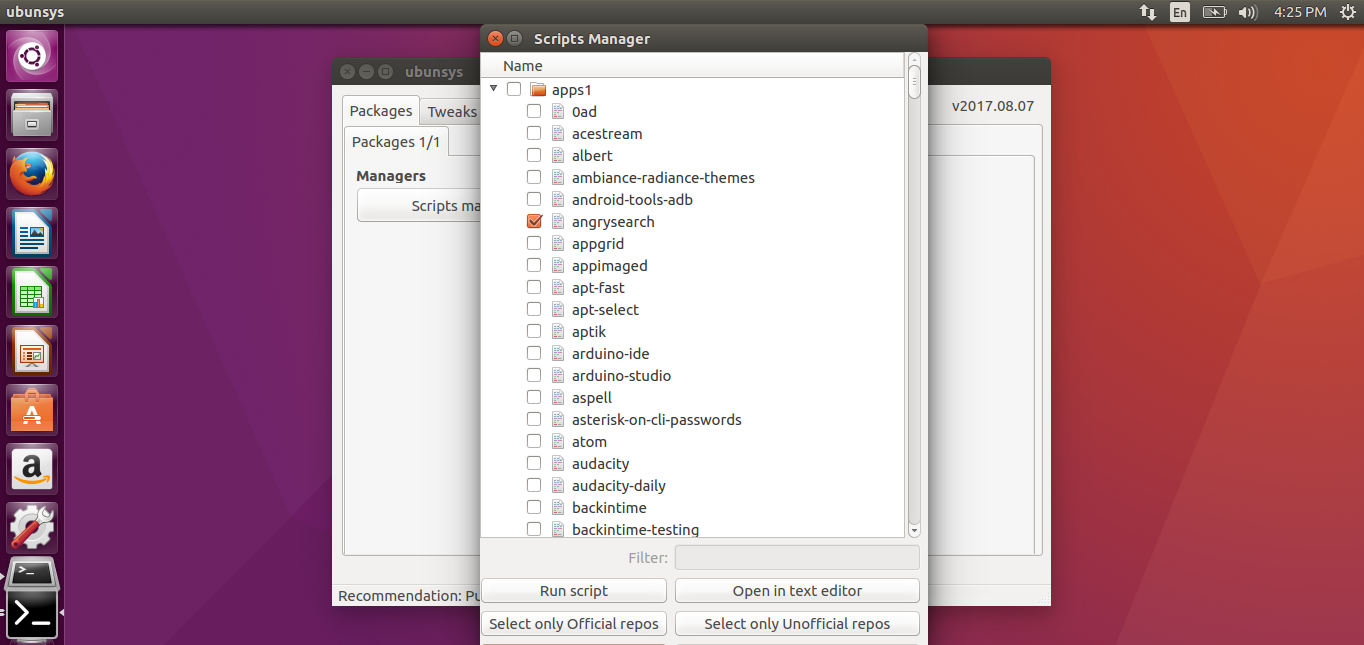 Ubunsys：面向 Ubuntu 资深用户的一个高级系统配置工具