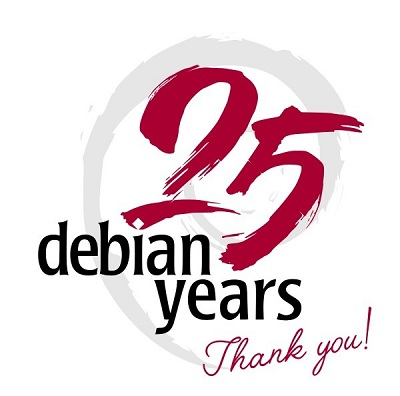 Debian 25 岁生日快乐！故事仍继续