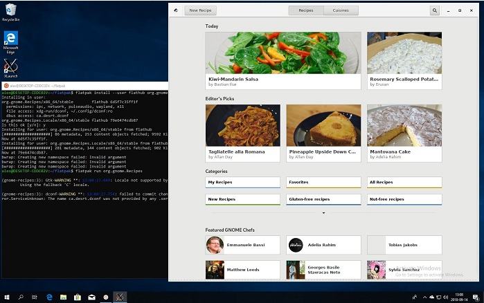 Windows 10 Linux 子系统迎来对 Flatpak 的初步支持