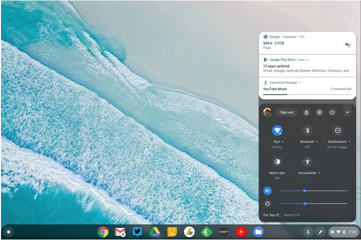 谷歌 Chrome OS 70 系统正式推出：浓浓安卓风味