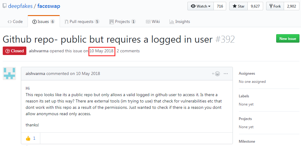 GitHub 被指审查内容，著名“换脸”开源项目 deepfake 遭限制访问