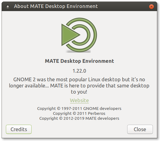 MATE Desktop 1.22 发布，复活 GNOME 2