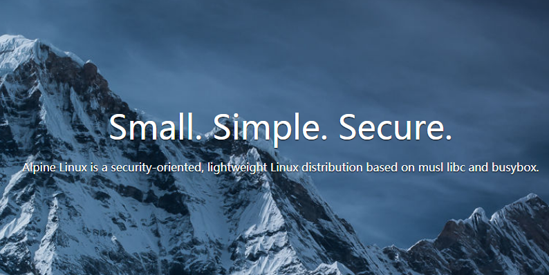 Alpine Linux 3.9.1 发布，面向安全的轻量级 Linux 发行版