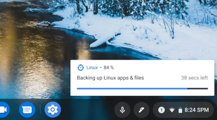 Chrome OS 开发者版现可备份和恢复 Linux 容器