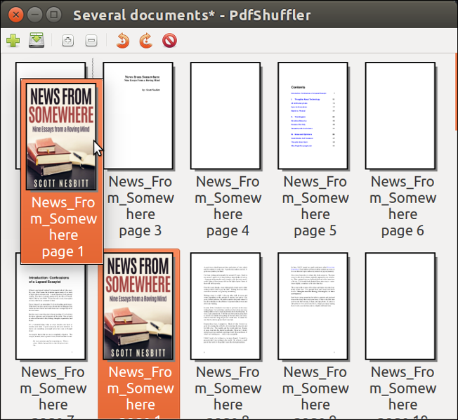 两款 Linux 桌面中的图形化操作 PDF 的工具