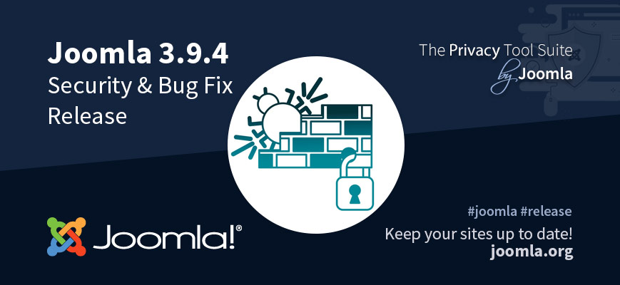 Joomla 3.9.4 发布，免费建站系统