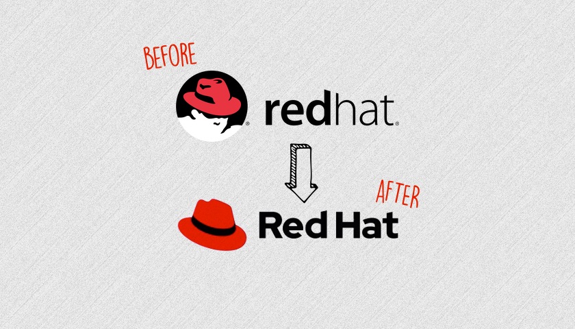 “不要脸”？红帽 20 年来首次修改 logo