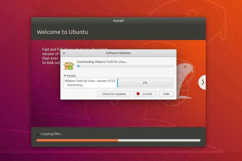 在 Linux 上安装 VMware 工具