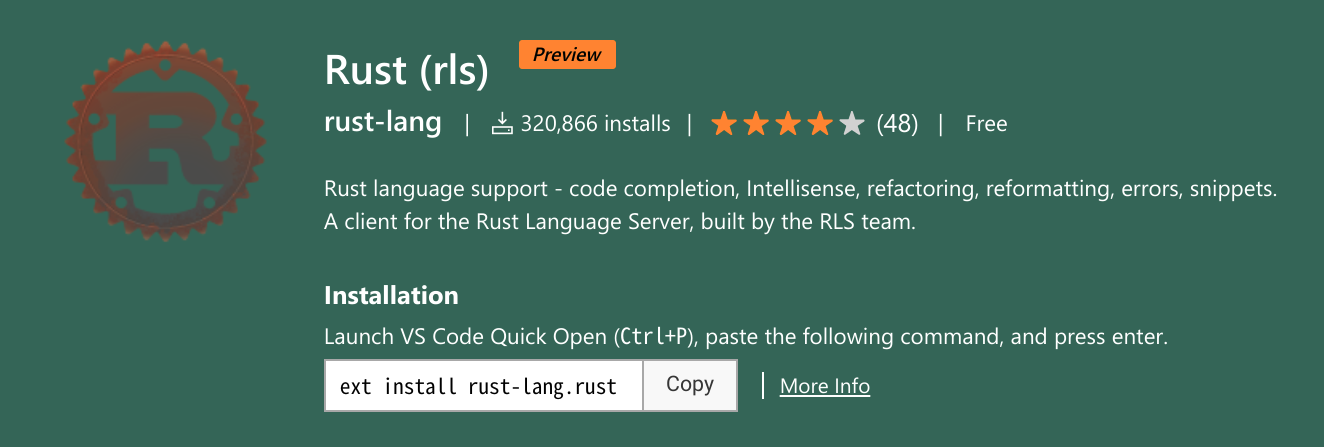2019 年可以选用这些 Rust IDE/DE