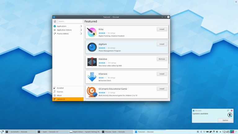 KDE Plasma 5.17 正式发布，Plasma 桌面环境