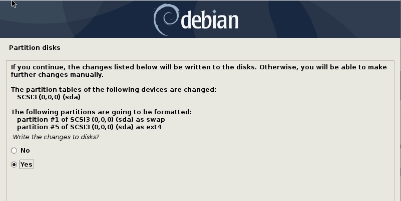 将改动写入磁盘-Debian10