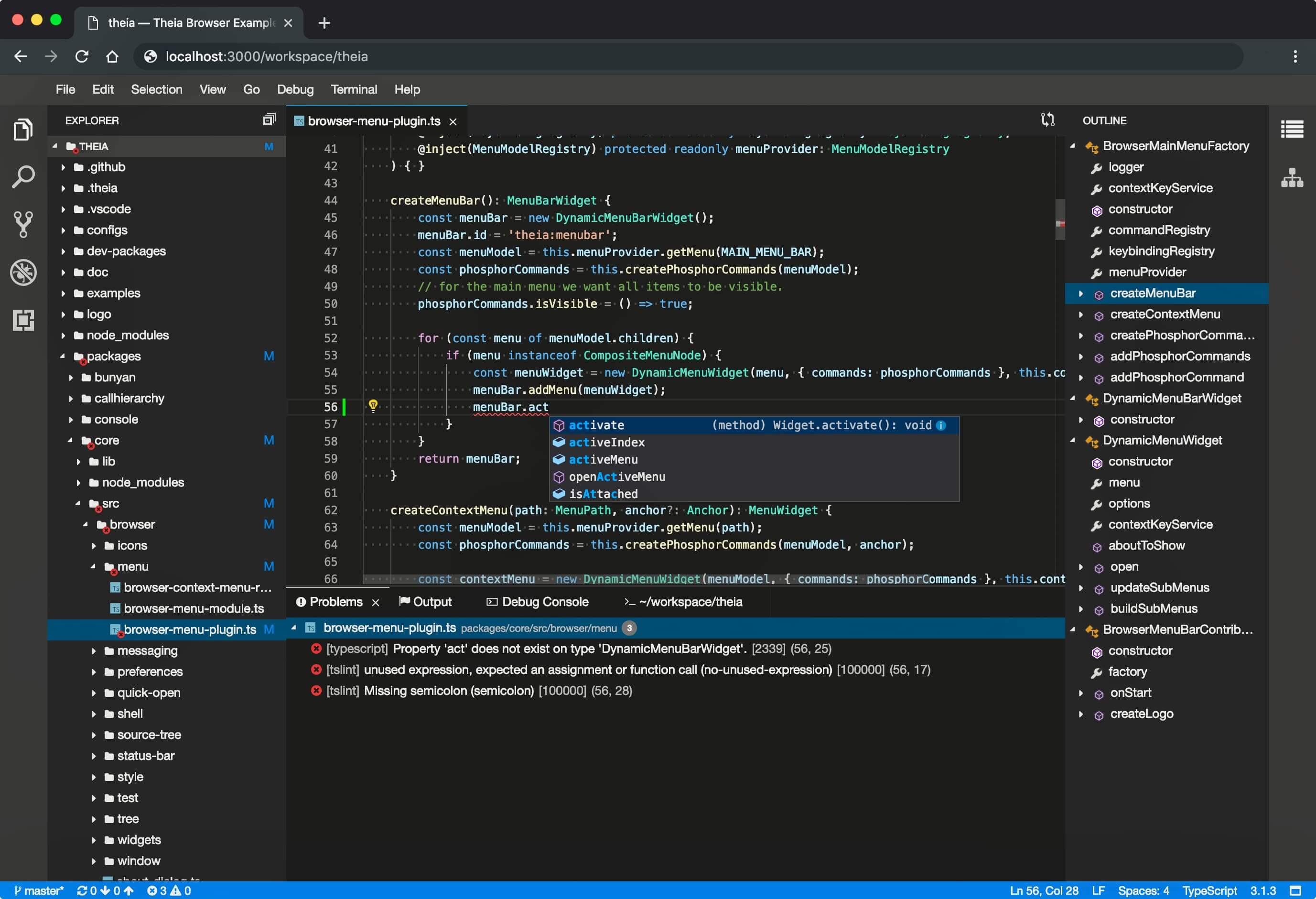 Eclipse Theia 1.0 发布，TypeScript 编写的云端和桌面 IDE 框架