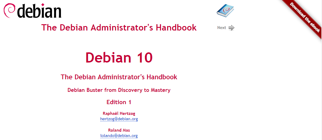 Debian 10 Buster 管理员手册