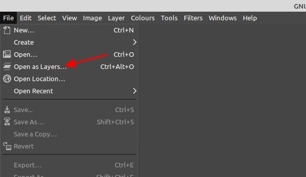 初级:如何在 GIMP 中制作 GIF
