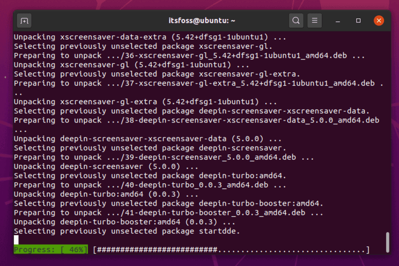如何在 Ubuntu 20.04 LTS 上安装深度（Deepin）桌面环境