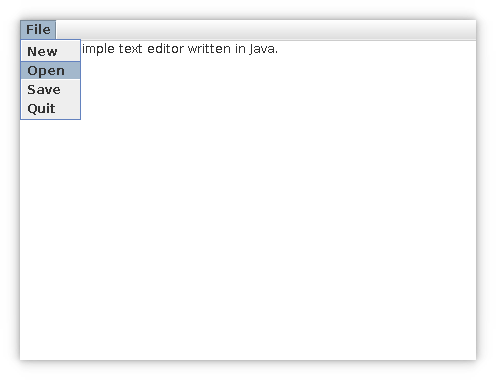 使用 Java 构建你自己的文本编辑器
