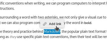 使用 Nextcloud 中的 Markdown 编辑器应用