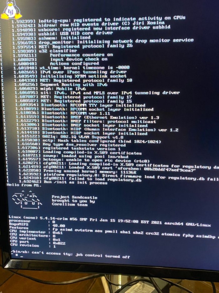 [图]Corellium成功将Linux移植到M1 Mac设备上