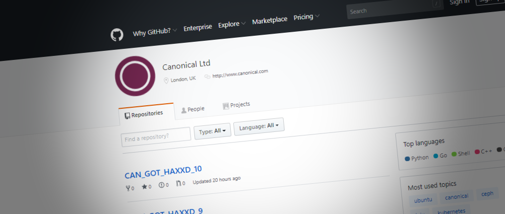 Canonical 的 GitHub 账号遭入侵，Ubuntu 源码目前安全