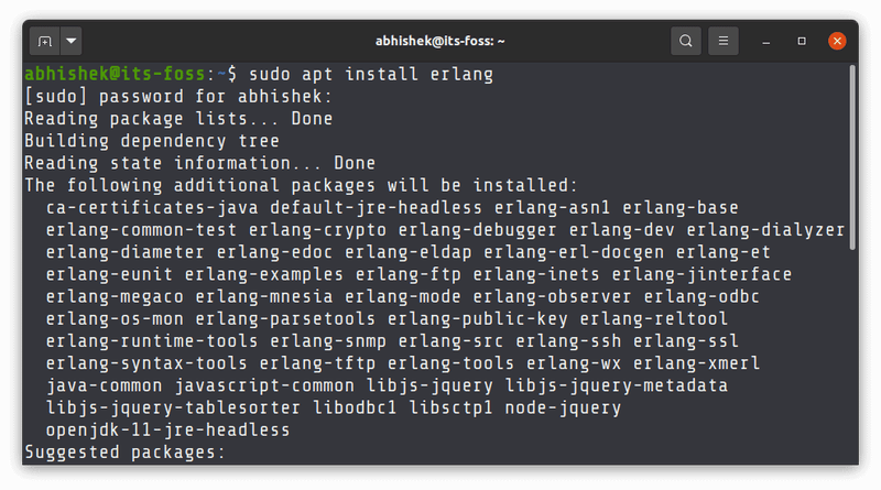 如何在 Ubuntu Linux 上安装最新的 Erlang