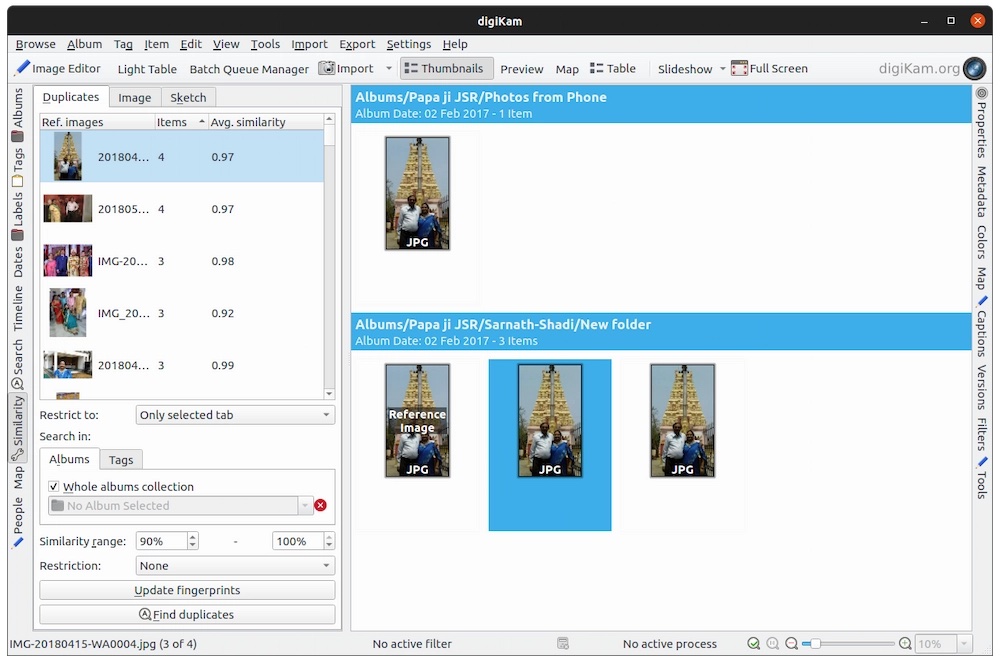 如何在 Linux 系统里查找并删除重复相片