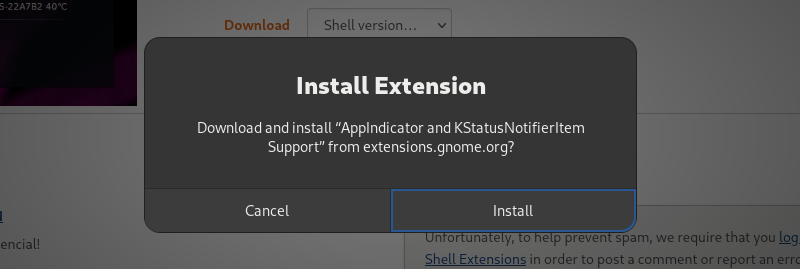 恢复 GNOME 顶栏的托盘图标