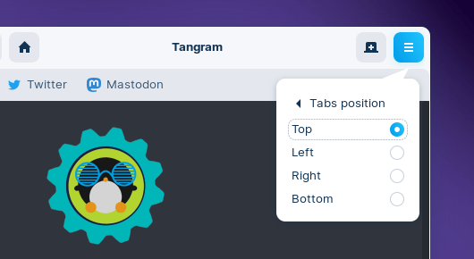 使用 Tangram 浏览器在 Linux 中运行 Web 应用
