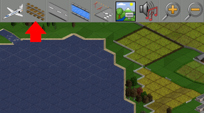 在 OpenTTD 游戏中玩模型火车