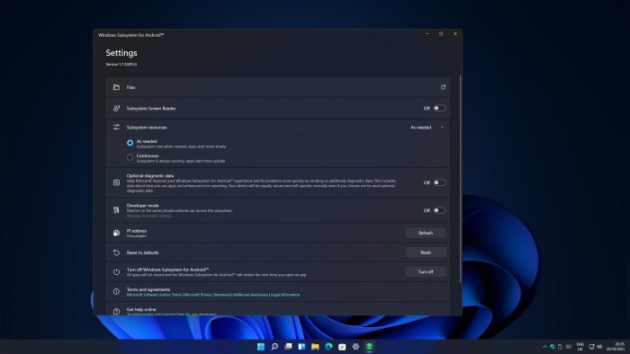 Windows 11 Android 子系统上手初体验