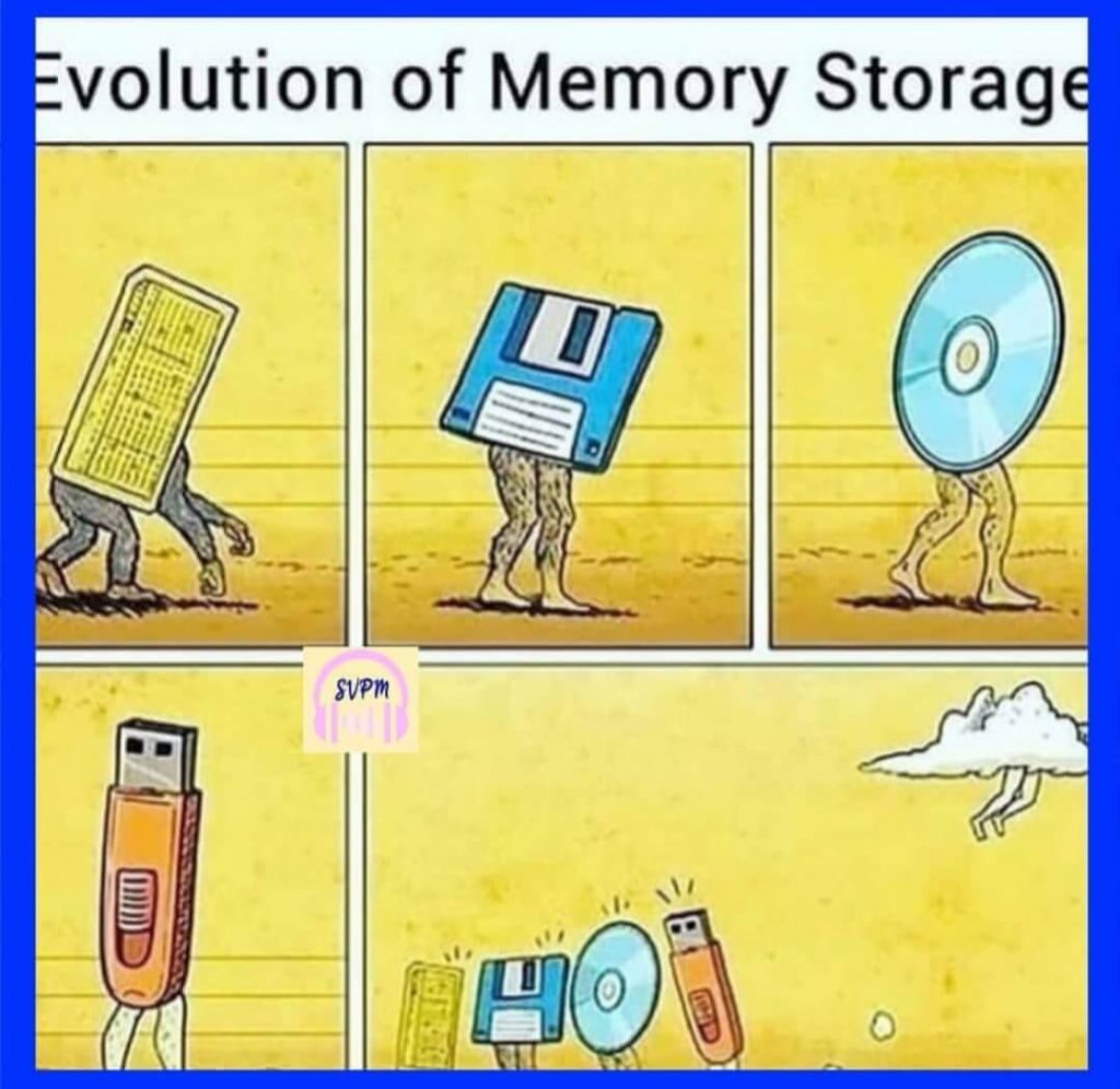 漫画：存储的进化