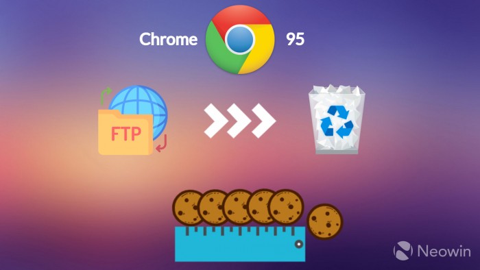Chrome 95发布在即：cookie大小设限 取消FTP支持