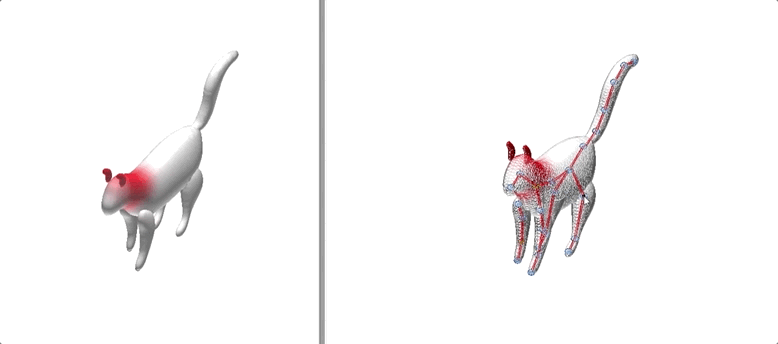 5 笔涂出一只 开源3D 猫咪模型：可跑可跳，浙大出品