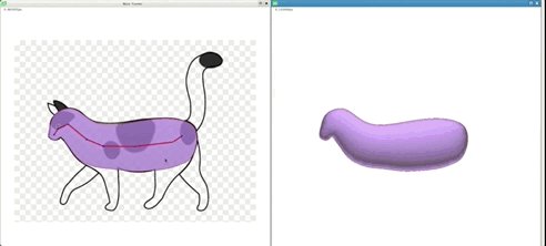 5 笔涂出一只 开源3D 猫咪模型:可跑可跳,浙大出品