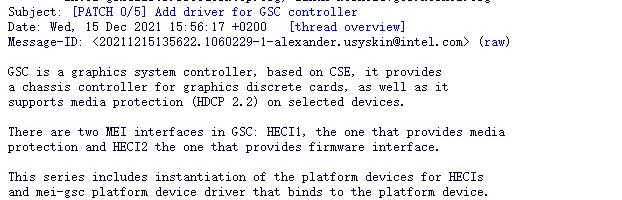 英特尔发布“GSC”Linux 驱动，为独立 GPU 启用 HDCP 媒体保护