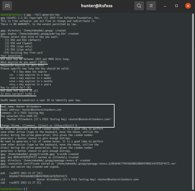 手把手指导：在 Linux 上使用 GPG 加解密文件